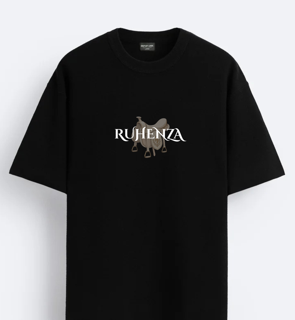 Unisex Terry Oversized Tee- Phantom