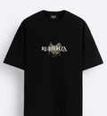 Unisex Terry Oversized Tee- Phantom