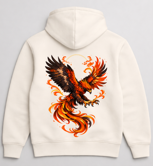 unisex off white hoodie